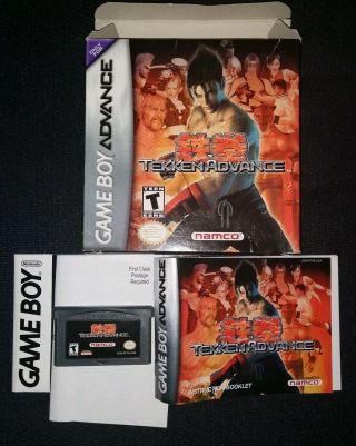 Rare 2002 Nes Nintendo Gameboy Advance Tekken Advance Game 