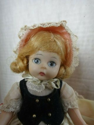 Vintage Madame Alexander - Kins Doll - - Little Bo Peep - - Bopeep - Bent Knee 8 "