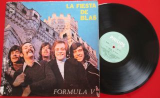 Formula V " La Fiesta De Blas " Very Rare & Unique 1974 Sleeve Lp Venezuela