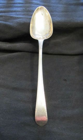 Sterling Table Spoon,  William Sumner & Richard Crossley,  London 1775,  61g
