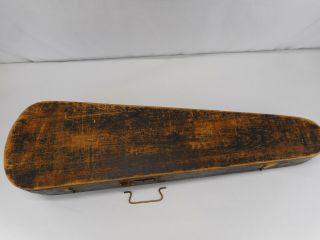 Antique 4/4 GSB Wood Violin Case Only For Restore 3