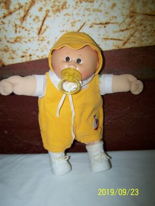 1984 Coleco Cabbage Patch Kid Preemie Boy With Pacifier & Sailboat Outfit