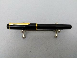 PELIKAN M150 Black Old Style Fountain Pen W Germany EF GP Nib Vintage Very Rare 2