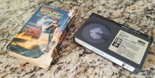 Back To The Future Betamax - Not Vhs - Rare Beta Bttf Collectors