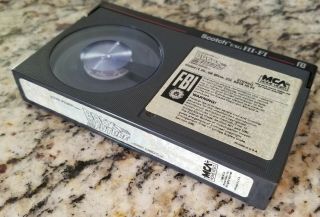 Back to the Future Betamax - NOT VHS - Rare Beta BTTF Collectors 2