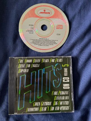 Hits On Cd Volume 5 - Contains “stars” By Hear N Aid (dio) Rare On Cd.  Great