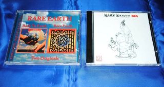 Rare Earth - 2cd Set - Back To Earth / Rare Earth / Ma