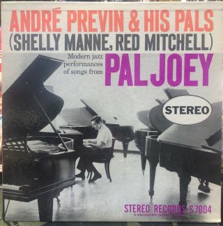 Andre Previn & His Pals - Pal Joey - Rare 1957 Stereo - Shelly Manne -