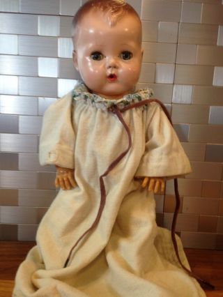 Vintage 1950s American Character 12 1/2 " Tiny Tears Doll 2675644