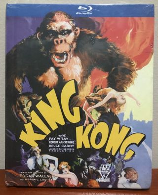 King Kong Blu - Ray Digibook Oop Rare