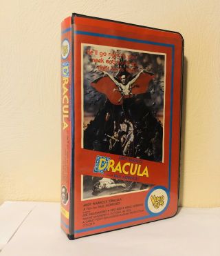 Andy Warhol ' s Dracula RARE OOP HTF Video Gems VHS Release - Horror Vampires 2