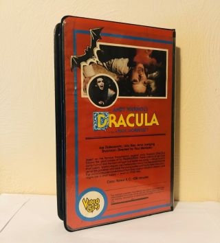 Andy Warhol ' s Dracula RARE OOP HTF Video Gems VHS Release - Horror Vampires 3