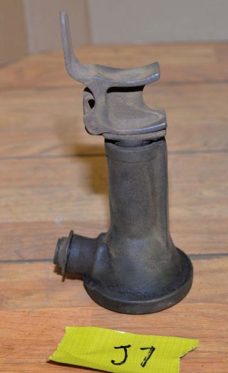 Rare Early Small Cast Iron Bottle Jack Collectible Model A T Ford Kit Tool No 16