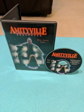 Amityville Dollhouse (dvd) Rare Oop Horror Disc Flawless