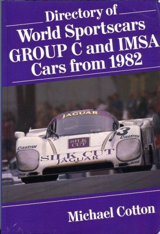 Directory Of Classic Sports - Racing Cars - Mike Lawrence - Rare Reference Book