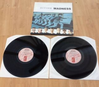 Madness - Divine Madness - Rare Ex,  Vinyl Uk First Pressing Lp Record
