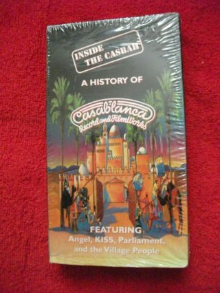 Inside The Casbah A History Of Casablanca 1994 Vhs Kiss Angel Parliment Rare