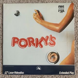 Porky’s Laserdisc - Very Rare Comedy