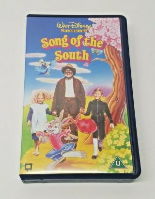 Song Of The South Vhs Rare Disney Classic Movie Pal Vhs Cassette Brer
