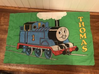 Thomas The Train Pillowcase Rare Vintage Pillow Case Terence Limited 1992
