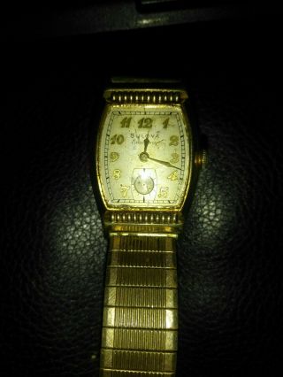 Vintage Bulova Mens Watch 10k Gold Filled 2791187