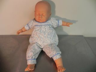 Berjusa Sweet Dreams Vintage Realistic Sleeping Doll Soft Body Made In Spain