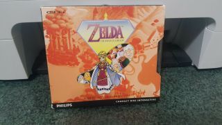 Philips Cd - I Zelda The Wand Of Gamelon Nintendo Rare With Slip Cover Near