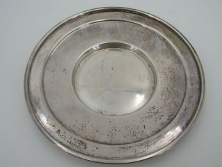 Vintage Frank M.  Whiting & Co.  Sterling Silver Saucer / Trinket Dish