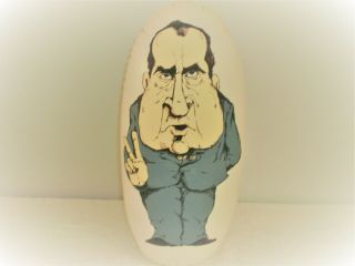 Rare Vintage President Richard Nixon 17 Inch Tall Bop Bag - Bozo - Trump -