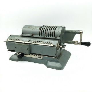Vintage Feliks M Adding Machine Ussr Calculator Kursk Antique Collectible 1970s