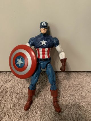 Marvel Select Captain America Action Figure Disney Store Exclusive Rare Freeship