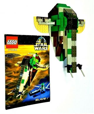 Vintage Lego Star Wars,  Slave 1 (7144),  Boba Fett " The Mandalorian ".