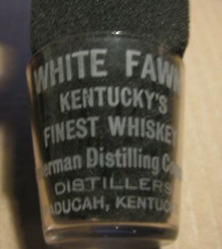 Rare Pre - Prohibition White Fawn Paducah Kentucky 