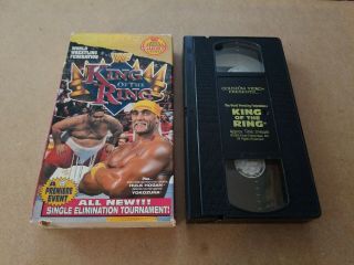 Wwf King Of The Ring 1993 93 Vhs Coliseum Video Rare Wrestling Wwe Wcw
