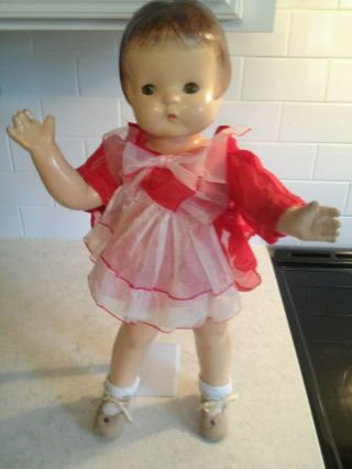 Vintage 1940s Effenbee Composition Doll Patsy Ann