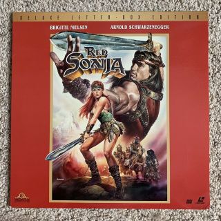 Red Sonja Widescreen Laserdisc - Arnold Schwarzenegger - Very Rare Version