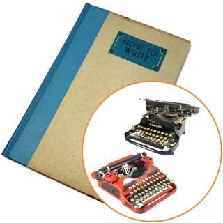 1925 How To Write Book By Corona Typewriter Antique Vtg Groton Ny