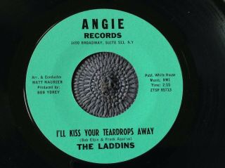 The Laddins - I’ll Kiss Your Teardrops Away Rare Us 1962 / Northern Soul / Ex,