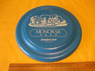 Disneyland Hotel Monorail Cafe Frisbee Walt Disney 90s Rare