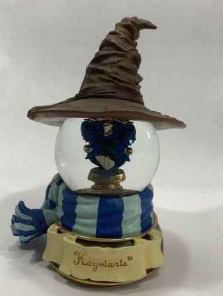 Harry Potter Ravenclaw Sorting Hat Snow Globe San Francisco Music Box Co - Rare