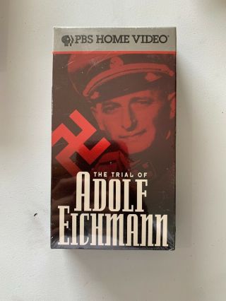 The Trial Of Adolph Eichmann Vhs Pbs Home - Video Rare