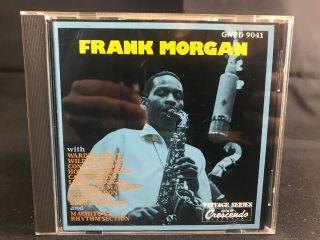 Frank Morgan - Self - Titled (rare) - Cd (cd18)