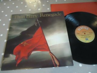 Rare Nm Uk Vinyl Lp Thin Lizzy Renegade 6359083 Rock Vertigo 1st Press Top Audio