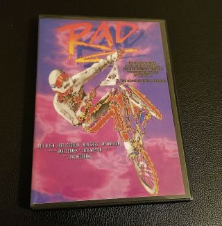 Rad (1986) Bmx Movie Dvd Widescreen Bill Allen Lori Loughlin Rare 1980 
