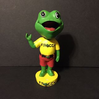 Rare Froggy Country Radio Bobblehead Doll