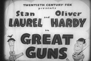 16mm Feature - Great Guns - 1941 - Laurel & Hardy - Rare Print