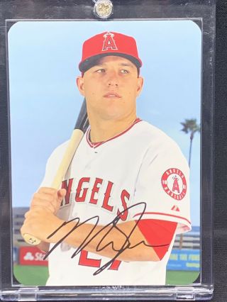 Mike Trout 2016 Topps Archives 1969 Rare Insert,  69ts - Mt L.  A.  Angels