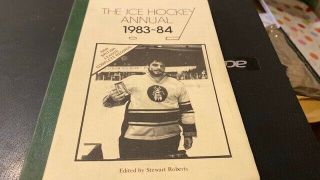Ice Hockey Annual Book 1983 - 1984 - - Rare Item