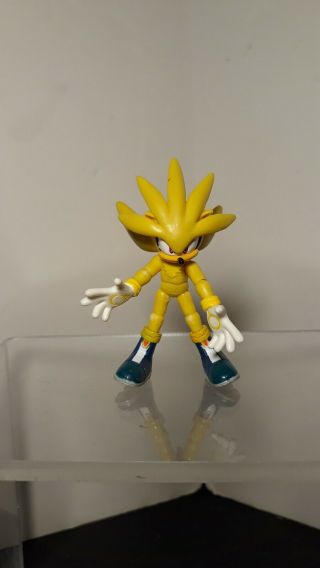 Jazwares Sonic The Hedgehog 3 " Silver Figure (rare)