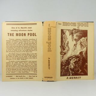 1919 The Moon Pool By A.  Merritt Hcdj Antique Science Fiction Book